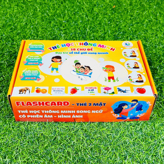 Bộ Thẻ Học FlashCard 18 Chủ Đề Cho Bé Khám Phá Thế Giới Xung Quanh