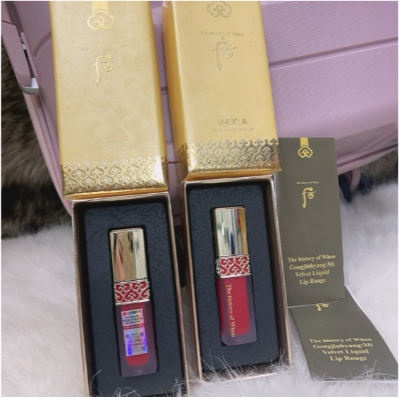 Son kem Whoo Mi Velvet Liquid Lip Rouge số 45 6 gam date 2/2026 - Chính hãng LGVina