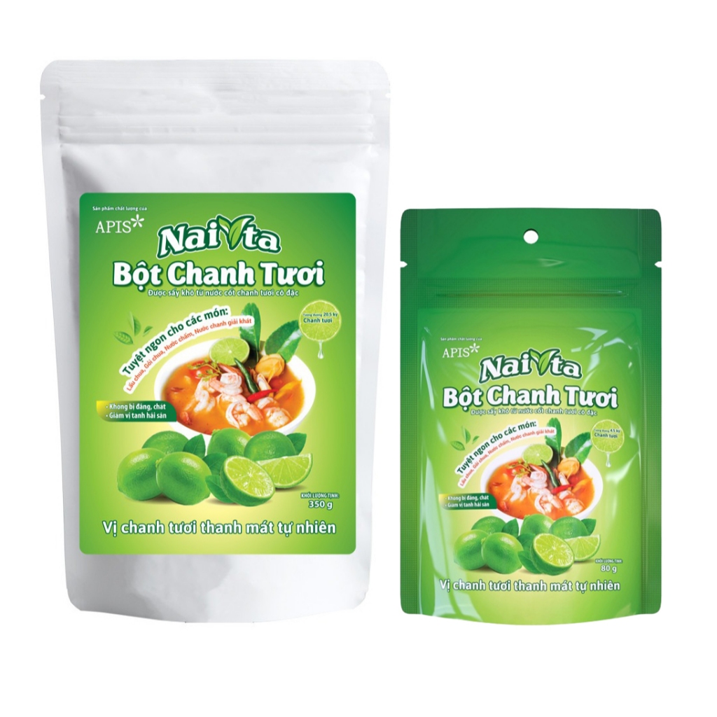 Bột chanh tươi Naita