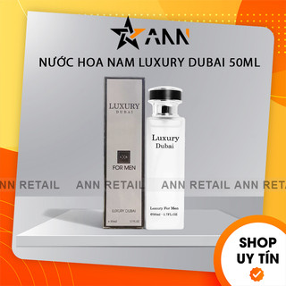 Nước hoa luxury dubai for men màu trắng 50ml