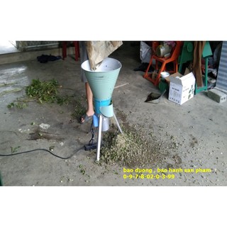 Máy thái bèo tây ,rau cho cá ,bồ câu