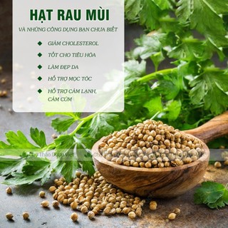 Hạt mùi khô 2kg, hạt ngò thơm, sạch và 20 loại hạt gia vị chế biến món ăn thơm ngon