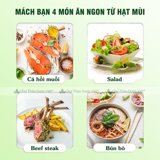 Hạt mùi khô 2kg, hạt ngò thơm, sạch và 20 loại hạt gia vị chế biến món ăn thơm ngon