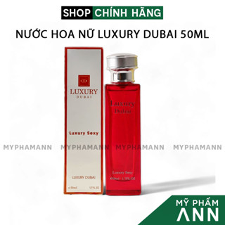  Nước Hoa Luxury Dubai Sexy Màu Đỏ Mùi Nữ 50ml Chính Hãng Giá Sỉ 