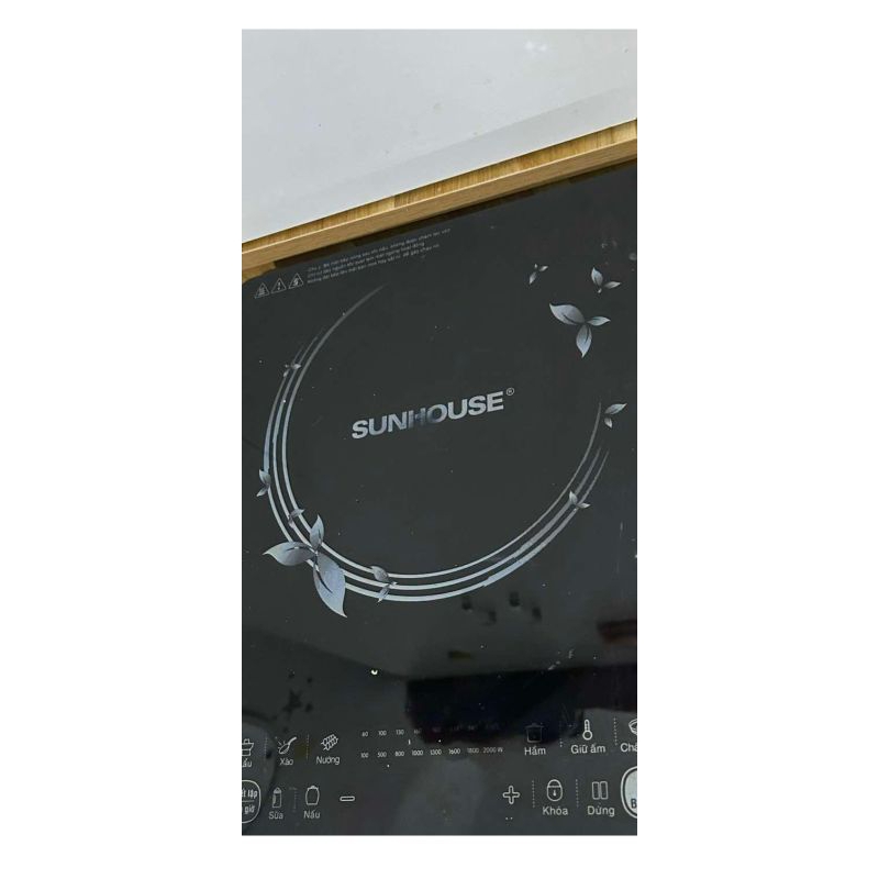 mặt kính bếp từ Sunhouse shd6861 tháo máy còn đẹp