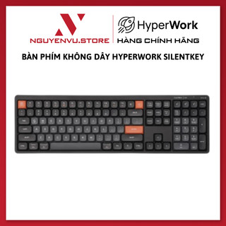 Bàn phím không dây HyperWork SilentKey - Hàng Chính Hãng
