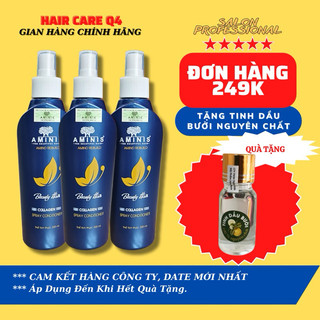Xịt Dưỡng Tóc Collagen Aminis Hàng Chính Hãng 220ml Date Mới Nhất - Hair Care Q4