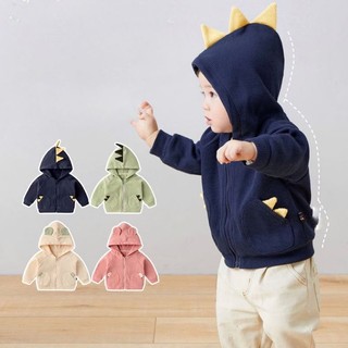Hot trend | Áo khoác khủng long chất vải tăm tổ ong cho bé 8-18kg