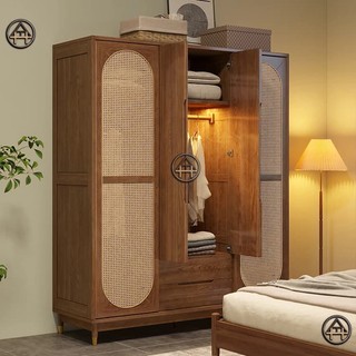 Tủ quần áo gỗ tự nhiên HTA