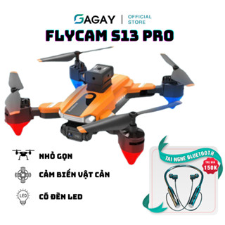 Máy bay không người lái S13 Pro, Flycam S13 Pro,Cảm biến thông minh,Máy bay mini,Có đèn led,Gagay
