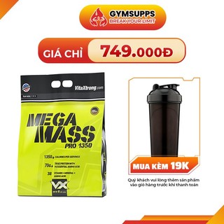Sữa Dinh Dưỡng Tăng Cân Nhanh VitaXtrong Mega Mass 6lbs - Authentic 100% Chính Hãng