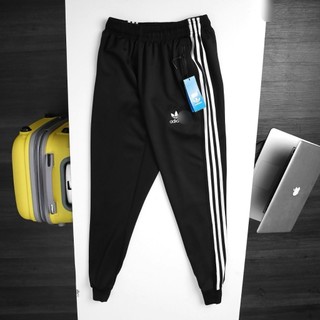Quần dài Jogger nam nữ thể thao 3 sọc chất POLY loại đẹp dày dặn co giãn thể thao năng động KENADO