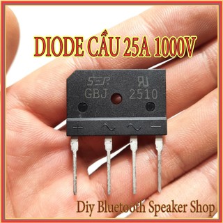 Diode cầu gbj2510 25a 1000v