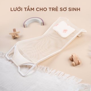 Lưới tắm cho bé Royal có gối đỡ đầu vừa các dòng chậu tắm nhựa