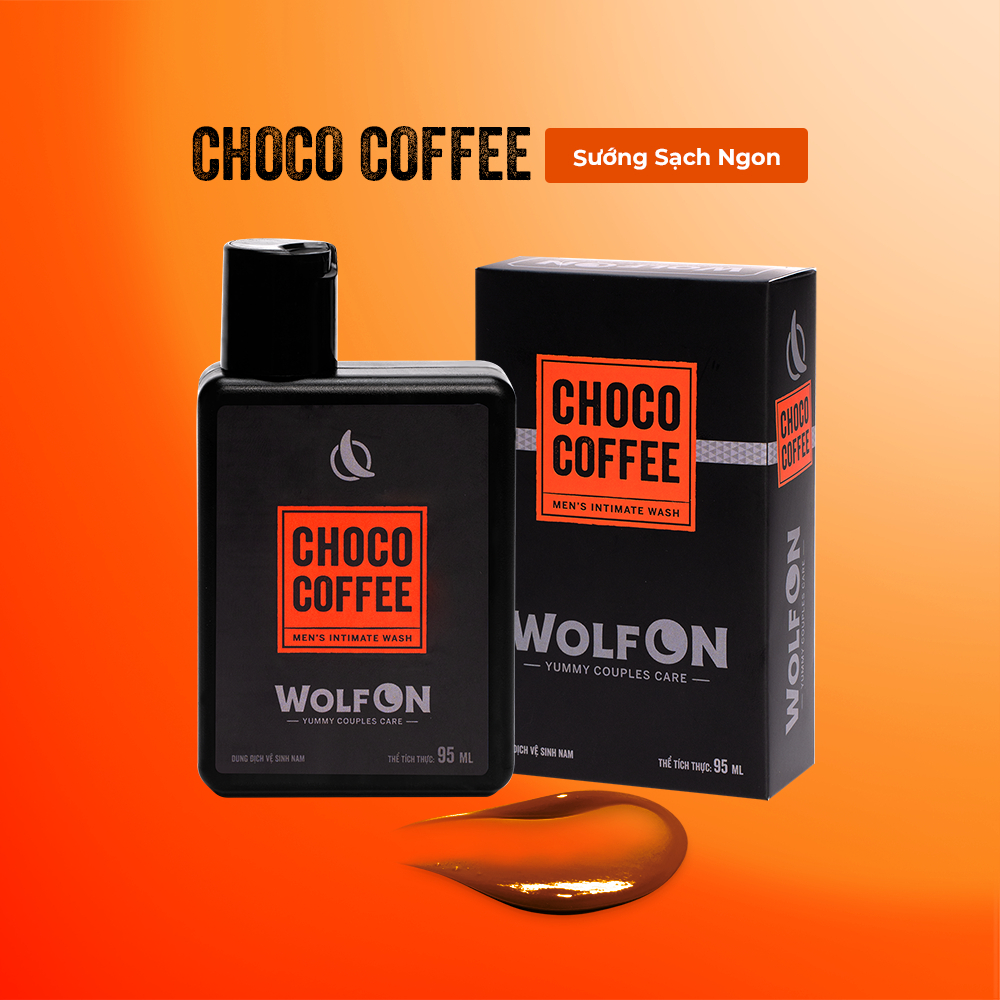 Dung Dịch Vệ Sinh Nam Giới Wolf ON Hương Thơm Nam Tính Khử Mùi Sạch Khuẩn 95ml