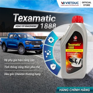 Dầu nhớt hộp số tự động  trợ lái  Caltex Texamatic 1888 - Can 1L 