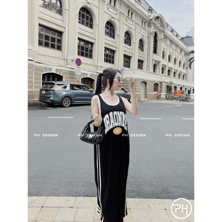 VÁY COTTON SÁT NÁCH CHỮ