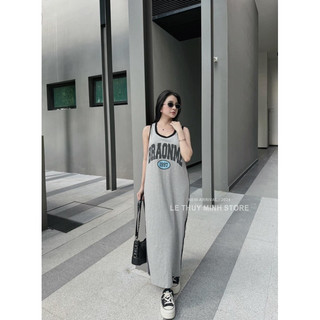 VÁY COTTON SÁT NÁCH CHỮ