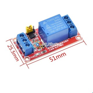 Module Relay , rơ le, 1 Kênh 5V /12v có opto cách ly