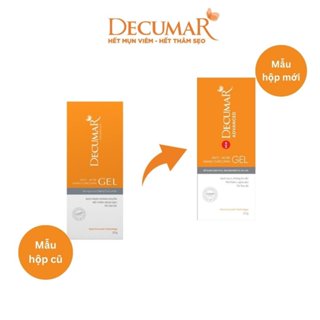 [CHÍNH HÃNG] COMBO KHUYẾN MÃI TẶNG 1 BỘ ĐÔI DÙNG THỬ KHI MUA 2 HỘP DECUMAR GEL - GEL BÔI MỤN, NGỪA THÂM SẸO