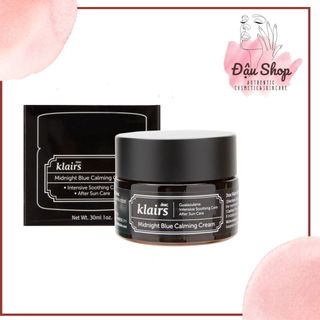 Kem dưỡng phục hồi da Klairs Midnight Blue Calming Cream 30ml (ban đêm)