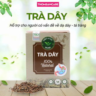 Trà dây giúp giảm đau dạ dạy mẫu mới Hobi, hộp 30 túi x 3g - hỗ trợ viêm loét dạ dày, trào ngược thức ăn, mát gan