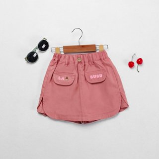 Quần Kaki Giả Váy In Labubu,Born Pink Hotrend Năng Động Cho Bé Gái Nexxi
