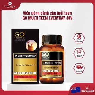 Viên uống tuổi teen nhập khẩu New Zealand GO MULTI TEEN EVERYDAY(30 viên) bổ sung 32 vitamin