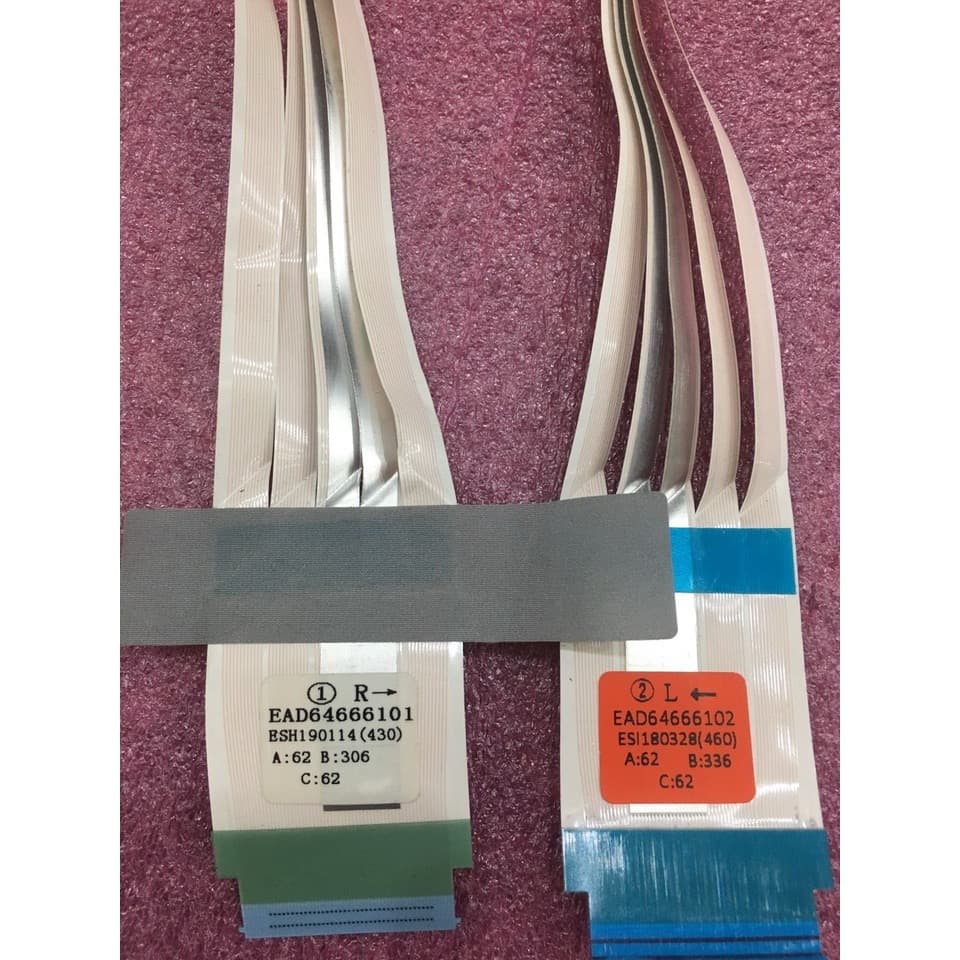 Cable, FFC cáp từ bo mạch chính lên màn hình tivi LG mã EAD64666101-64666102