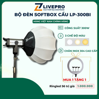 Đèn led livepro 300bi công suất lớn dành cho quay chụp studio, livestream bán hàng chuyên nghiệp