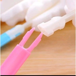 [sale] Cây Cọ Rửa Bình Sữa, Ly tách Chén trà 7 Màu siêu tiện lợi dài 25cm