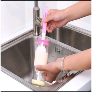 CÂY CỌ RỬA CỐC CHÉN BÌNH SỮA CỌ LY ( XỐP 7 MÀU)