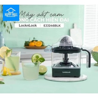 Máy vắt cam Lock&Lock 0.7L EJJ236 , EJJ231, 0.9l EJJ246BLK , 1.2L EJJ241 công suất 40W bảo hành chính hãng happy mall