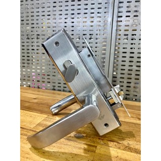 Khóa tay gạt jeely 304b inox 304 - dài 2 tấc