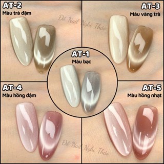 Lẻ Mắt mèo RAMYLA ánh trăng cực quang 15ml siêu hot làm móng học nail