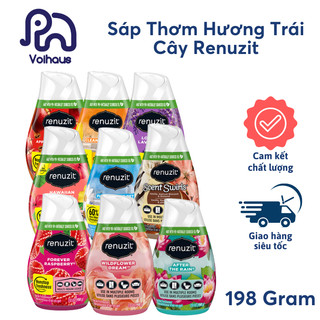 Sáp thơm phòng mùi hương trái cây Renuzit 198gr sáp khử mùi - Hàng nhập khẩu Mỹ