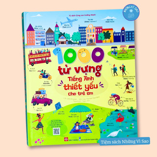 Sách - 1000 từ vựng tiếng Anh thiết yếu cho trẻ em - Bìa cứng