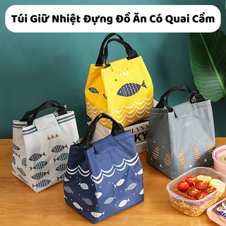 Túi giữ nhiệt đựng thức ăn hình cá ( dán miệng) 88042 siêu thị gia đình vp88