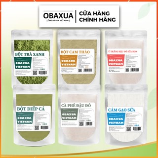 Mặt Nạ Bột Đắp Mặt Hữu cơ OBAXUA Dưỡng Da Trắng Mịn màng