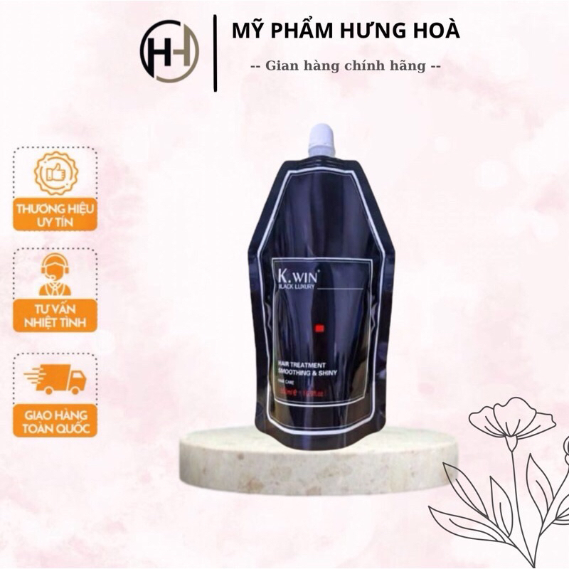 Kem hấp , ủ tóc phục hồi tóc hư tổn K.win - mặt nạ dưỡng ẩm siêu mềm mượt hương nước hoa kwin