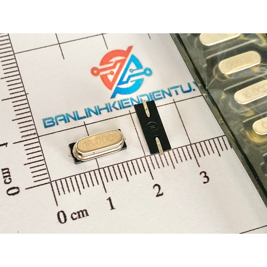 [Combo 10 chiếc] Thạch anh chân dán 16Mhz