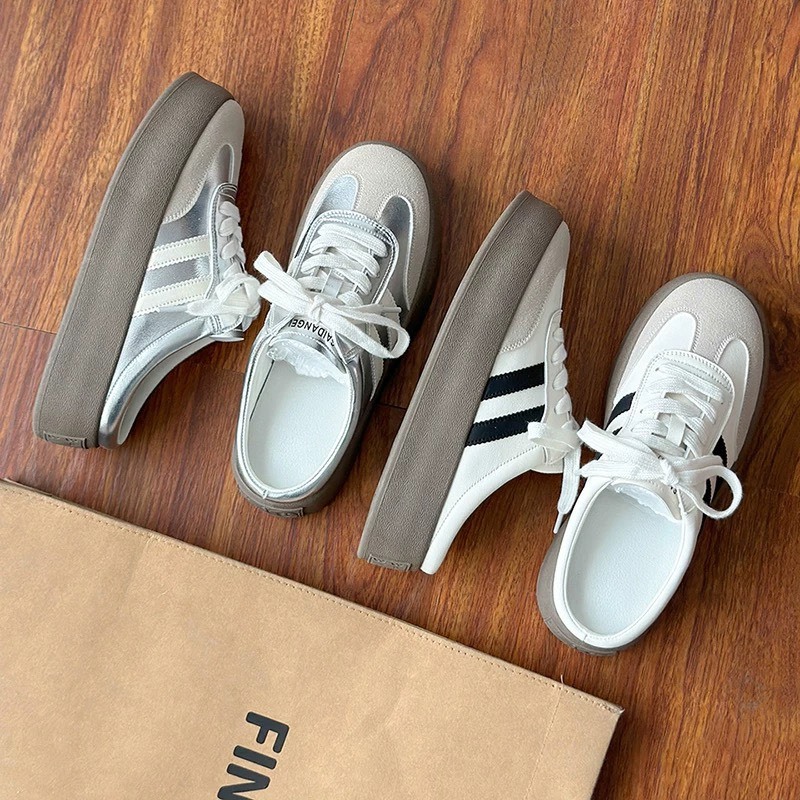 [ FULLBOX] Giày sục hở gót KISS đế cao 4cm êm hàng QCCC