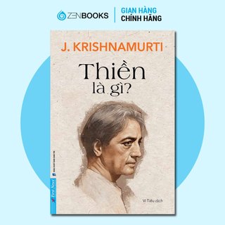 Sách - thiền là gì? - j. krishnamurti