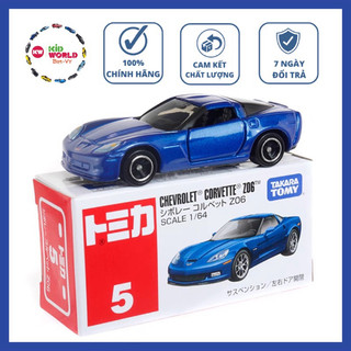 Xe mô hình Tomica Box Chevrolet Corvette Z06. No.05. Tỷ lệ 1:64.