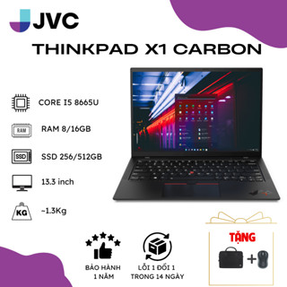 Laptop xách tay giá rẻ Thinkpad X1 Carbon Gen 7,6,5,4 | I5 – 8350U | Ram 8GB | SSD 256GB | 14″ Full HD | Card On Pin 90%