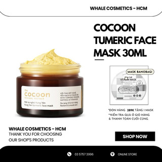 Mặt Nạ Cocoon Nghệ Hung Yen Turmeric Face Mask 30ml
