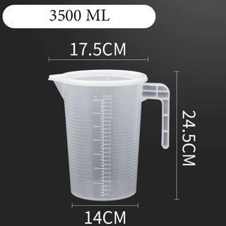 Ca đong định lượng 3500ml có nắp chia vạch
