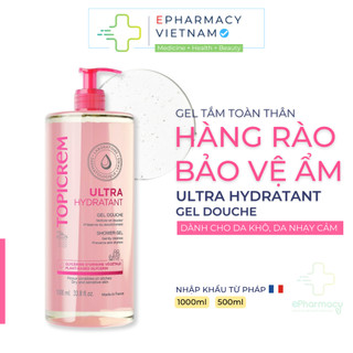  Sữa Tắm TOPICREM Ultra Hydratant Gel Douche Siêu Giữ Ẩm Cho Làn Da Nhạy Cảm 