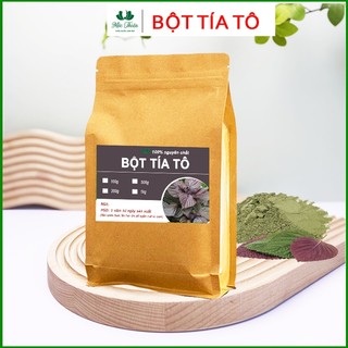 Bột tía tô đắp mặt nguyên chất 500g