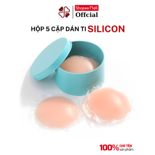 Miếng Dán Ngực Silicon Che Nhũ Hoa Cao Cấp Tàng Hình Siêu Bám Dính Sử Dụng Nhiều Lần ELSA BRA - 999